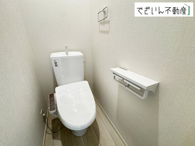 【トイレ】 | LIGNAGE羽生市南5丁目【平屋】新築住宅 | 現地(2026年5月撮影)