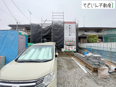 【外観】 | LIGNAGE羽生市南5丁目【平屋】新築住宅 | 現地(2026年4月撮影)