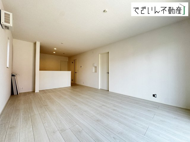 【居間・リビング】 | LIGNAGE羽生市南5丁目【平屋】新築住宅 | 現地(2026年5月撮影)