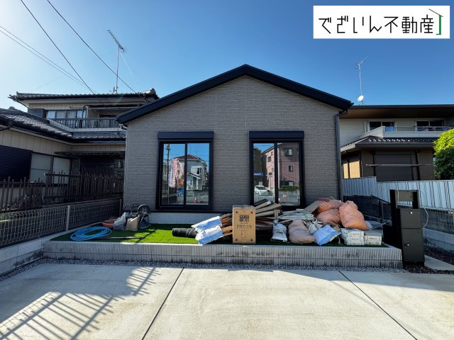 【外観】 | LIGNAGE羽生市南5丁目【平屋】新築住宅 | 現地(2026年5月撮影)