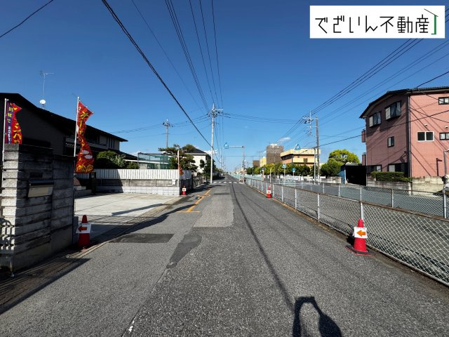 【前面道路含む現地写真】 | LIGNAGE羽生市南5丁目【平屋】新築住宅 | 現地(2026年5月撮影)