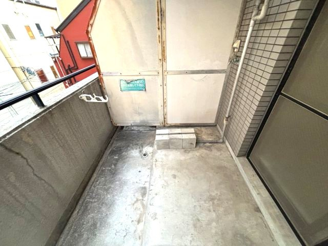 サンシャイン三宮のバルコニー