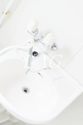【洗面所】 | Ｆ－１ハイツ | 洗面台です。