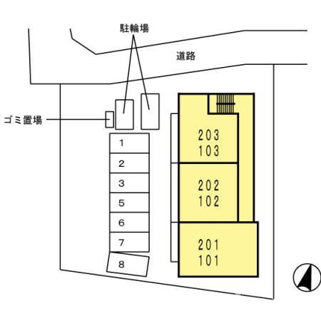 マリエッタ　ヒルズの区画図