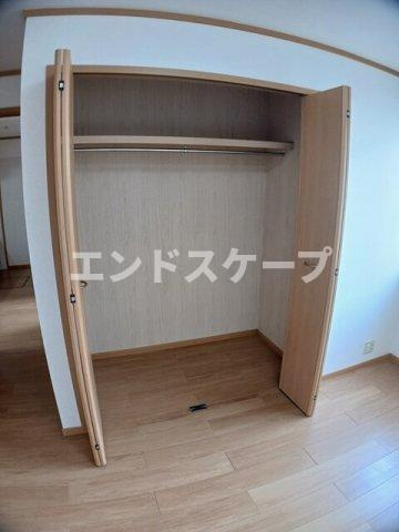 ヴィラフルールＡの収納|高崎、前橋のお部屋探しはエンドスケープまで！お客様の理想お聞かせ下さい♪