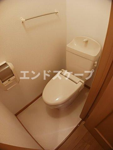 ヴィラフルールＡのトイレ|高崎、前橋のお部屋探しはエンドスケープまで！お客様の理想お聞かせ下さい♪