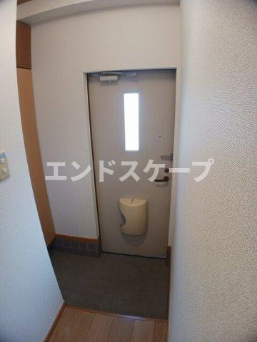 ヴィラフルールＡの玄関|高崎、前橋のお部屋探しはエンドスケープまで！お客様の理想お聞かせ下さい♪