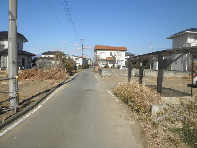 【前面道路含む現地写真】 | 売地：小泉町 | 前面道路含む現地写真です