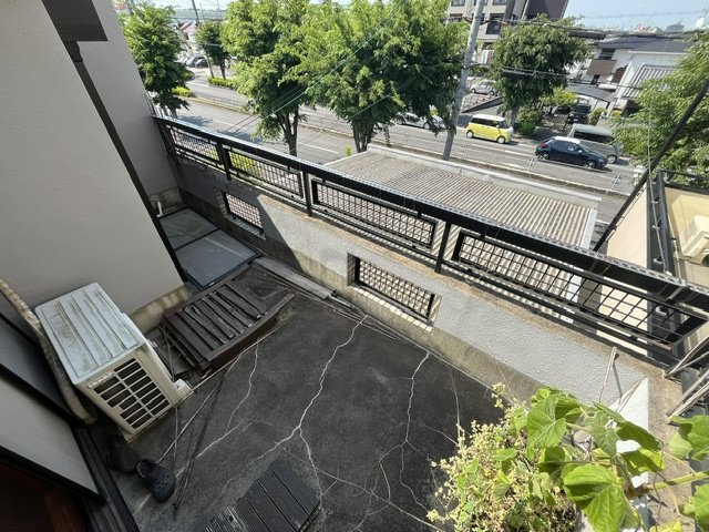 若松町戸建のバルコニー