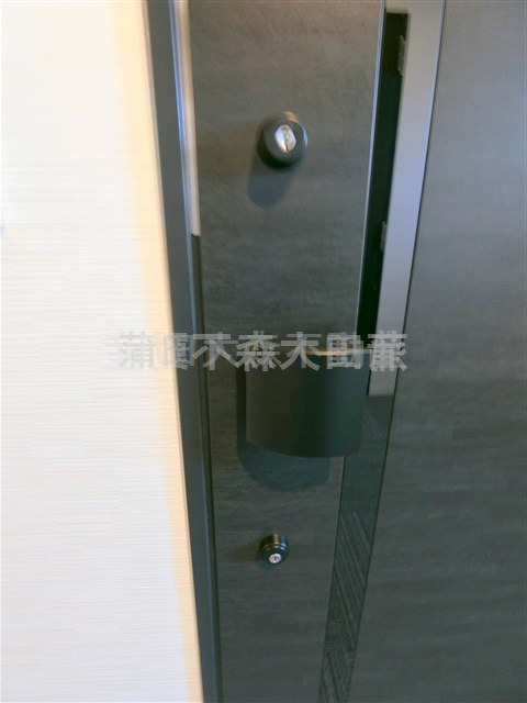 アジールコート蒲田の玄関