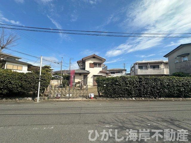 藤沢市本鵠沼２丁目　売地　全４区画の外観|3月20日撮影　造成工事前　現地外観