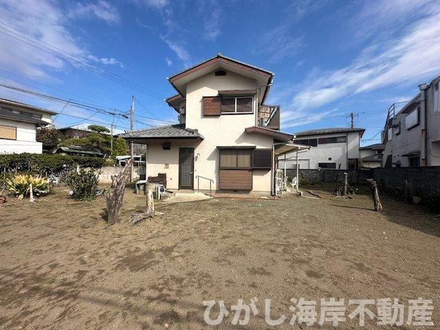 藤沢市本鵠沼２丁目　売地　全４区画の外観|3月20日撮影　造成工事前　現地外観