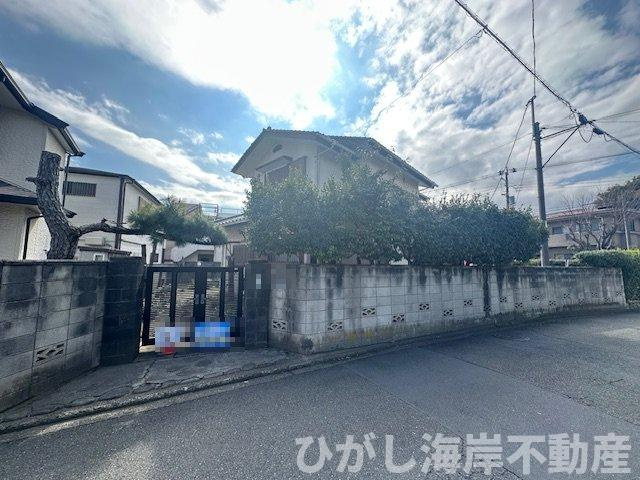藤沢市本鵠沼２丁目　売地　全４区画の外観|3月20日撮影　造成工事前　現地外観