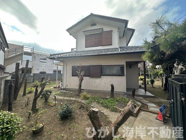 藤沢市本鵠沼２丁目　売地　全４区画の外観|3月20日撮影　造成工事前　現地外観