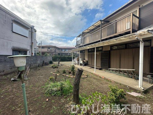 藤沢市本鵠沼２丁目　売地　全４区画の外観|3月20日撮影　造成工事前　現地外観