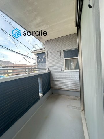 所沢市東狭山ケ丘2丁目　中古戸建のバルコニー|令和8年4月27日撮影。