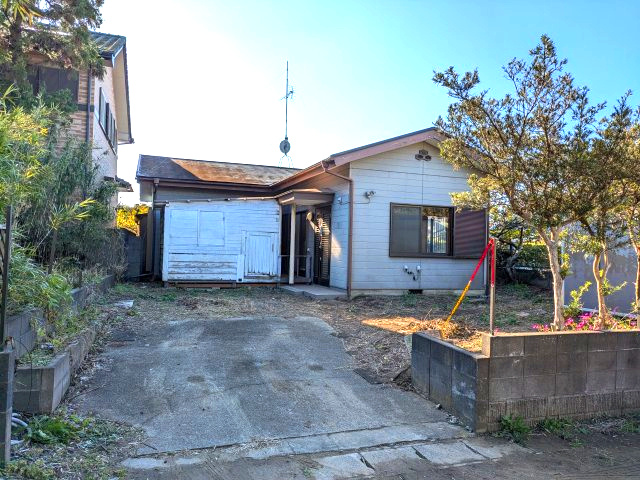 【外観】 | 山武市松ケ谷ロ　平屋中古戸建 | きれいな外観です