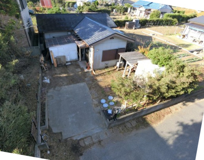 【外観】 | 山武市松ケ谷ロ　平屋中古戸建 | 落ち着いた雰囲気の外観です