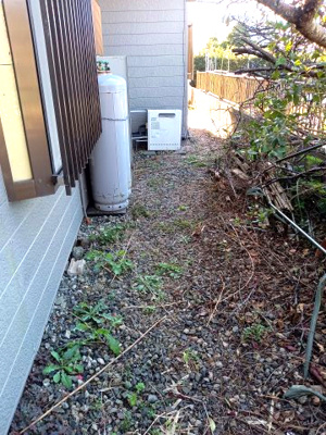 【庭】 | 山武市松ケ谷ロ　平屋中古戸建