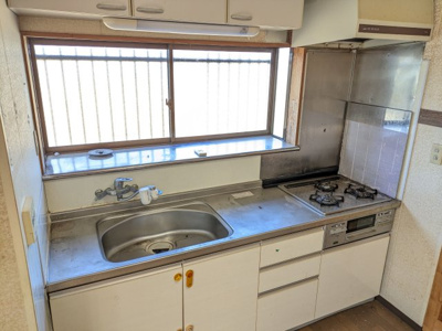 【キッチン】 | 山武市松ケ谷ロ　平屋中古戸建 | キッチンです