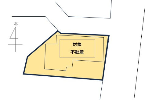 廿日市市佐方字精石山の土地図