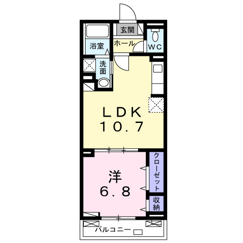 Ｇ－ＳＱＵＡＲＥの間取り