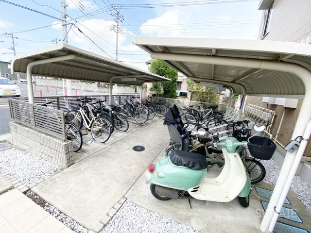 五反田ガーデンのその他共用部分|駐輪場！