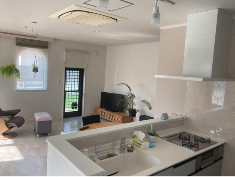 上里町七本木　中古1750のキッチン