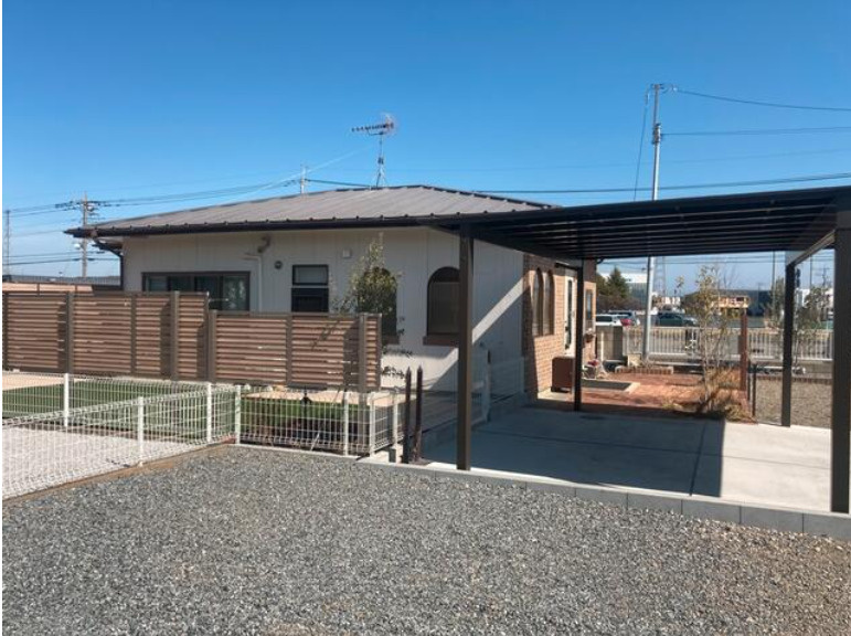 上里町七本木　中古1750の庭