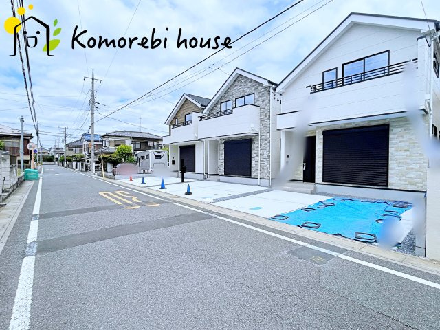 さいたま市北区土呂町　21期　新築一戸建て　グレース　03の前面道路含む現地写真|前面道路含む現地写真です