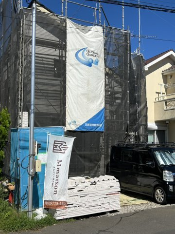 町田市金森2期の前面道路含む現地写真