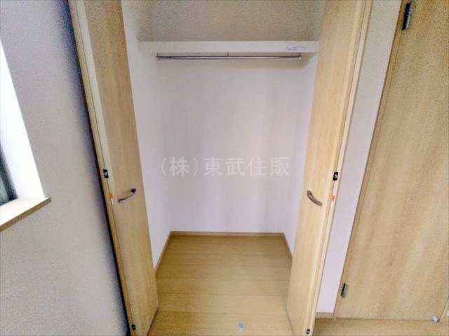 【収納】 | ふじみ野市亀久保３丁目　全５棟　D号棟 | 2階北東側6.0帖洋室の収納です