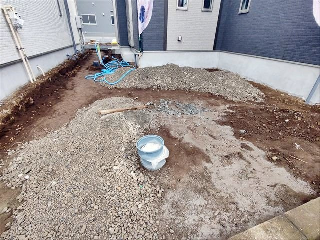 【駐車場】 | ふじみ野市亀久保３丁目　全５棟　D号棟 | カースペース２台可