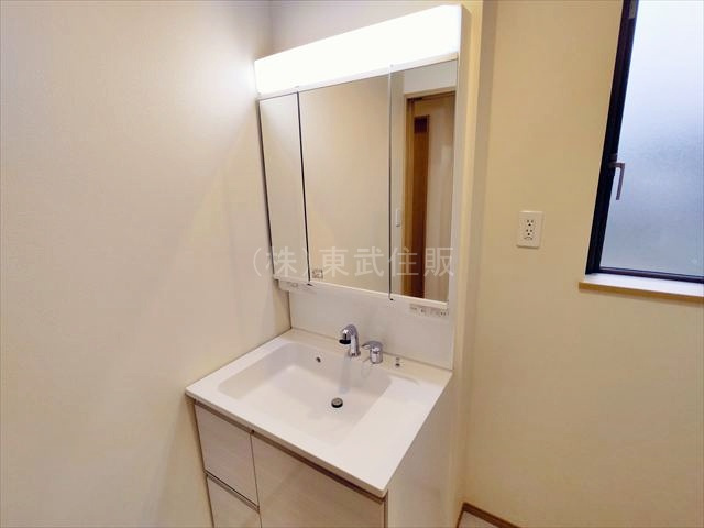 【独立洗面台】 | ふじみ野市亀久保３丁目　全５棟　D号棟 | 使いやすい独立洗面台です