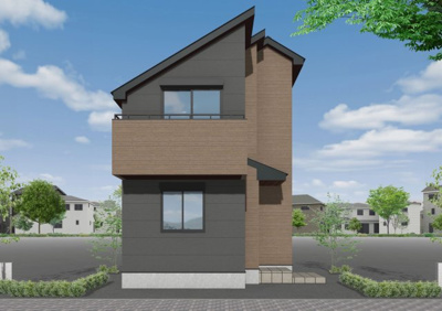 【完成予想図】 | 【弊社売主物件】小平市小川東町5丁目　新築戸建　全1棟