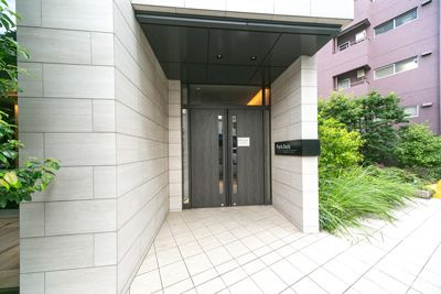 パークアクシス学芸大学レジデンスのエントランス