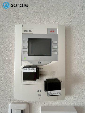 シーアイマンション狭山　中古マンション　3階の防犯設備|4/21撮影