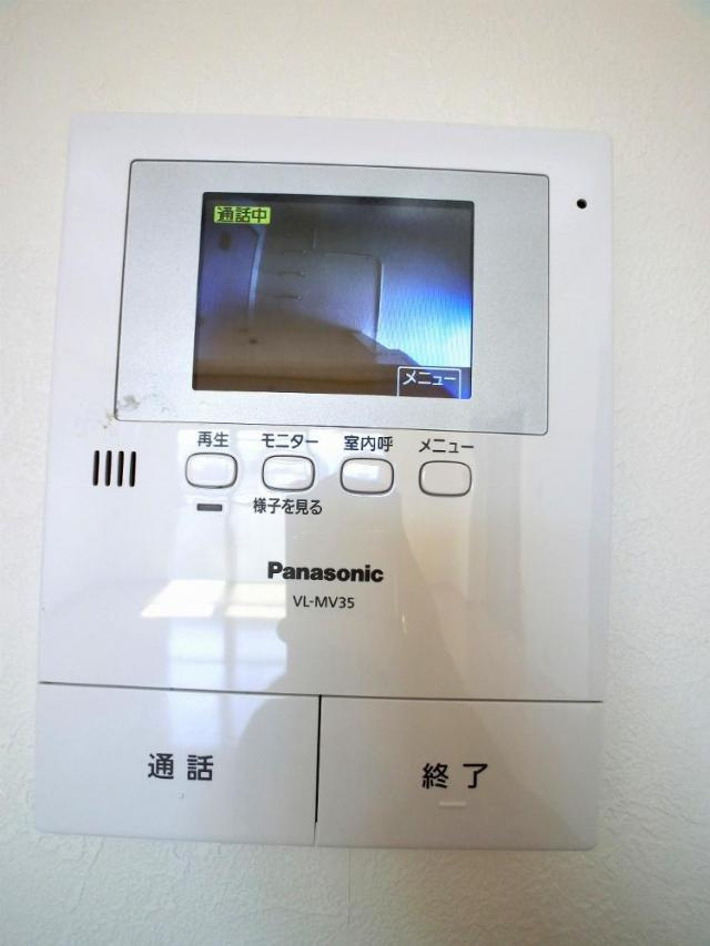 エクセルN86のセキュリティ|【防犯】ＴＶモニター付きインターホン、防犯にも安心です♪
