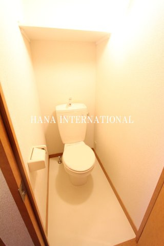 レオパレス学園町ハイツのトイレ|※別部屋参考写真のため、現況優先します。