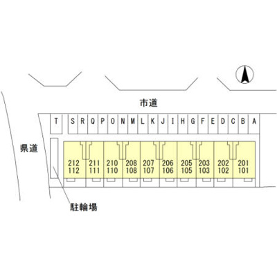 【区画図】 | あーばんはいつ神前Ⅱ