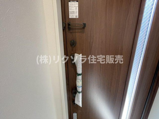 高柳5丁目　新築一戸建ての防犯設備|ツーシリンダー錠
■物件内覧・資金計画相談・住宅ローン相談、リフォーム相談、お問合せ受付中■
※当日・翌日のご内覧、ご相談はお電話でのお問合せがスムーズです！