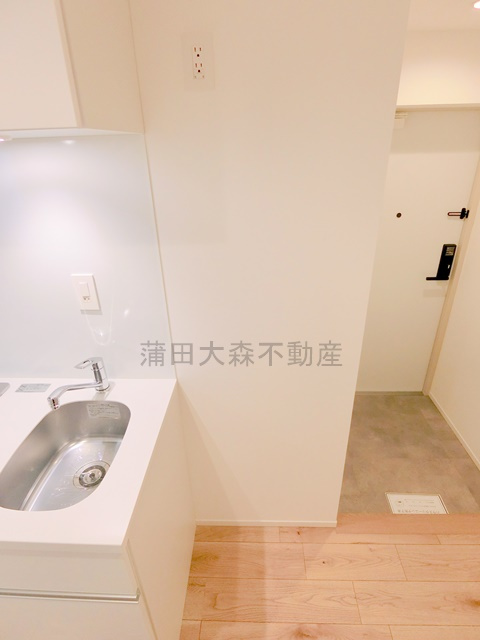 アバンテ池上のキッチン|冷蔵庫置き場