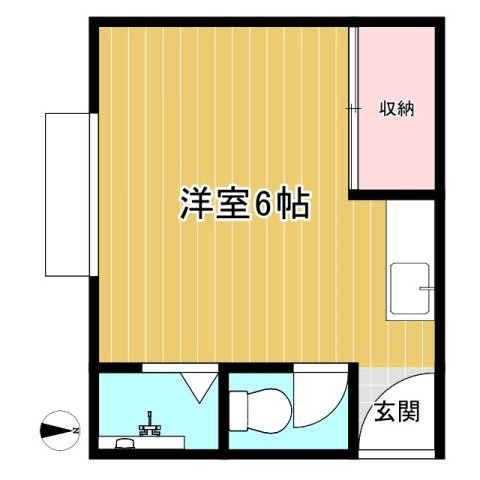 大山荘の間取り