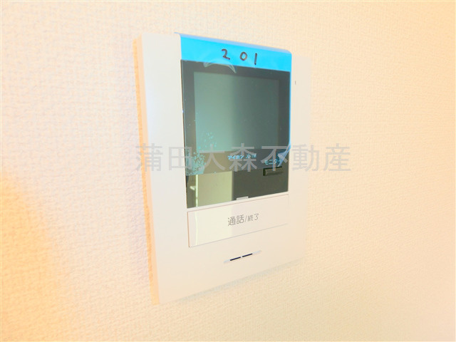 アーク西糀谷の設備|TVモニター付インターホン