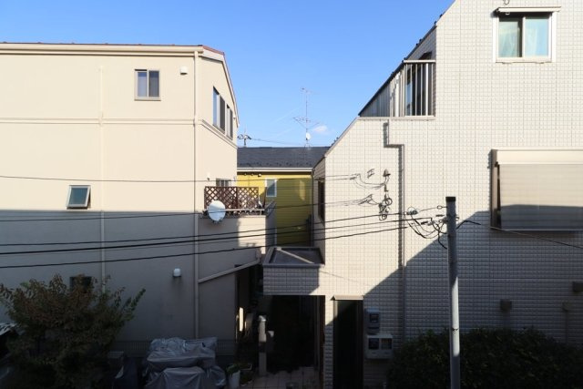 練馬区旭丘２丁目のアパートの展望