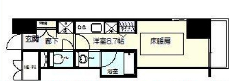 【間取り】 | シャーメゾン神戸（旧ジェイキューブコウベ）