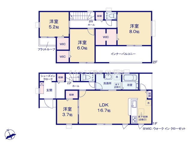 リーブルガーデン神屋町の間取り