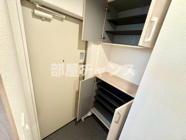名古屋市中村区八社１丁目のアパートの収納