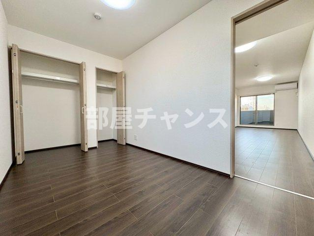 名古屋市中村区八社１丁目のアパートの寝室