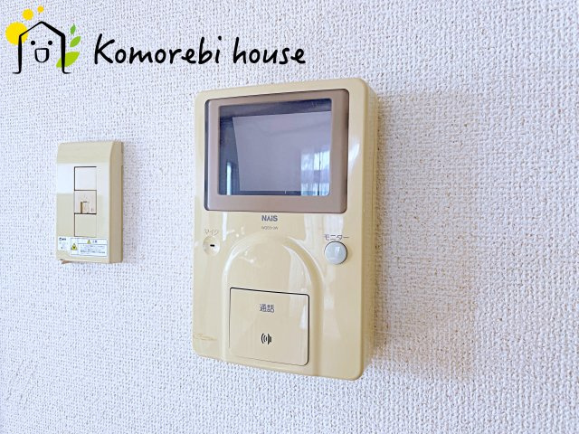 上尾市大字上　中古一戸建ての防犯設備|モニター付きインターホンです